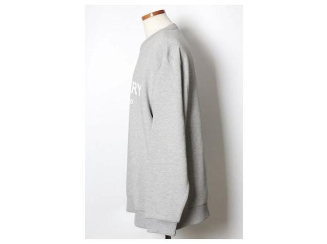 Burberry Logo Sweatshirt Grau - Ansicht 3