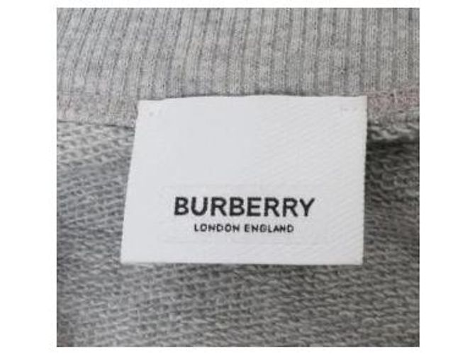 Burberry Logo Sweatshirt Grau - Ansicht 7