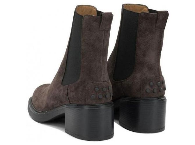 Botines de ante Tod's marrón oscuro - vista 6