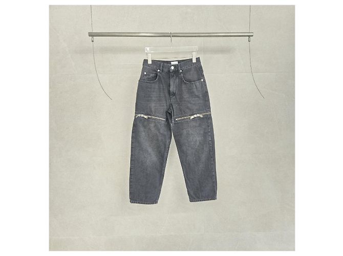 Vaqueros Salia Isabel Marant Azules - vista 2