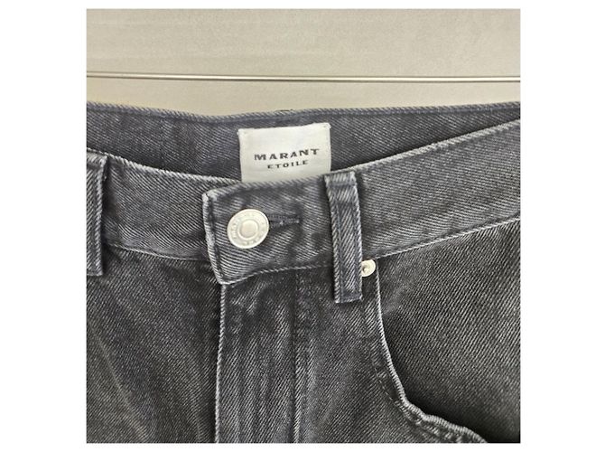 Vaqueros Salia Isabel Marant Azules - vista 5