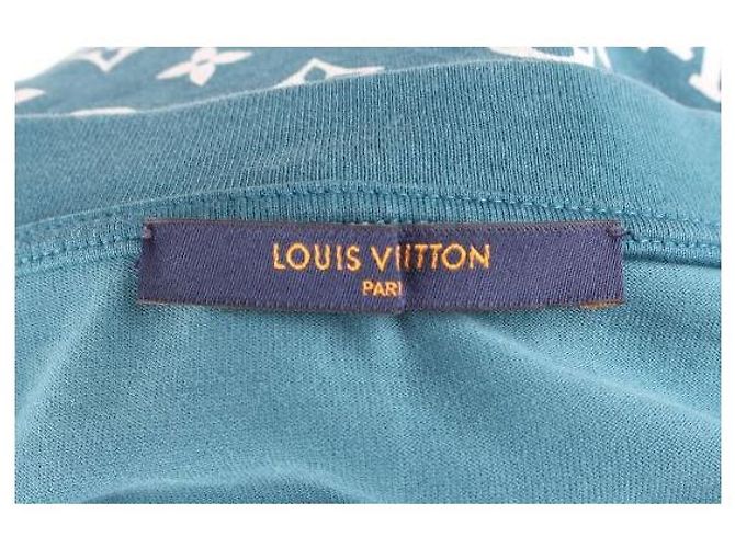 Louis Vuitton T-Shirt mit kurzen Ärmeln und Gradienten-Monogramm - Ansicht 7