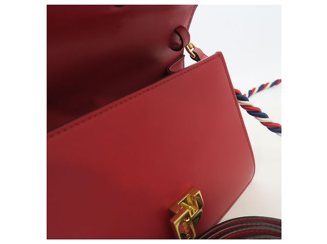 Gucci Mini Tote e Borsa a Tracolla Rossa - vista 4