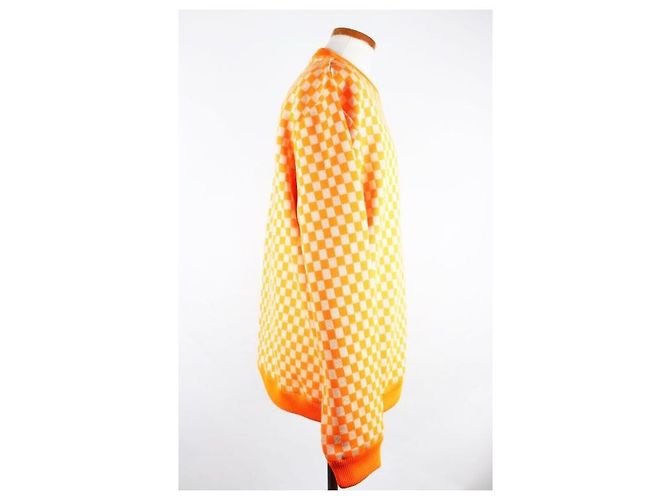 Louis Vuitton Damier Crewneck Knit Orange XL - Ansicht 2