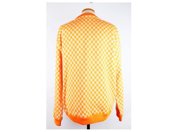 Louis Vuitton Damier Crewneck Knit Orange XL - Ansicht 5