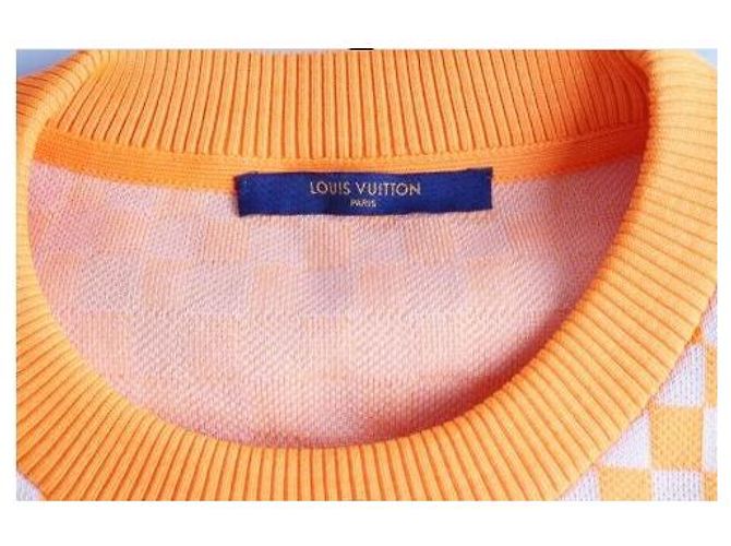 Louis Vuitton Damier Crewneck Knit Orange XL - Ansicht 6