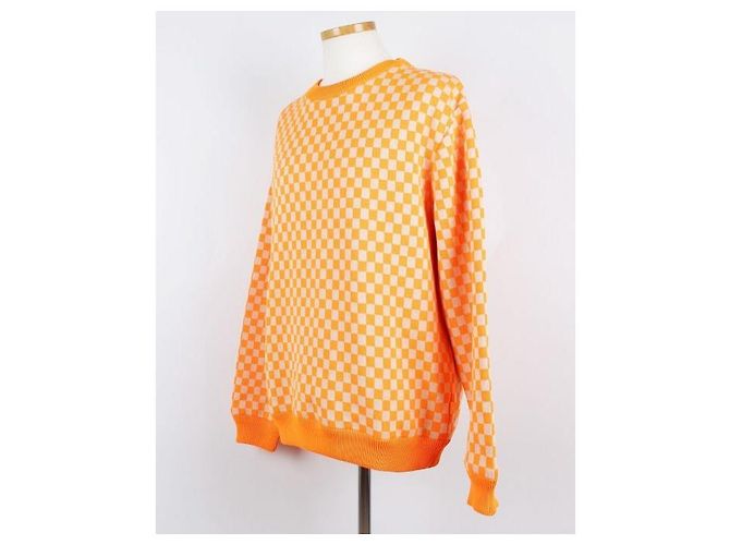 Louis Vuitton Damier Knit Pullover Orange - Ansicht 2