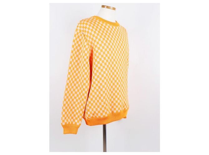 Louis Vuitton Damier Knit Pullover Orange - Ansicht 6