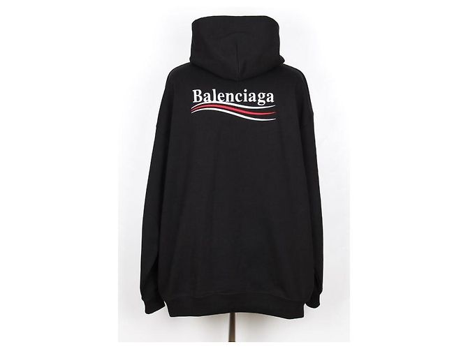 Balenciaga Wave Logo Bestickter Kapuzenpullover New Model (SKU - Ansicht 4