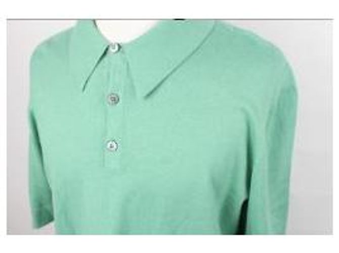 Hermès Kurzarm T-Shirt aus Strick mit Kragen XL - Ansicht 5