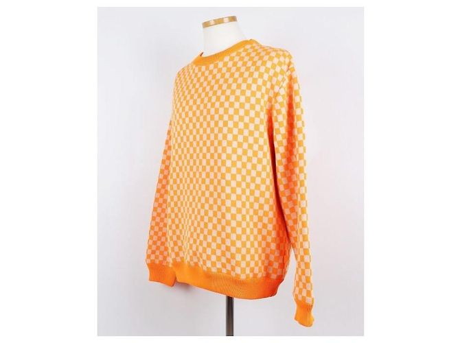 Louis Vuitton Damier Knit Pullover Orange - Ansicht 2