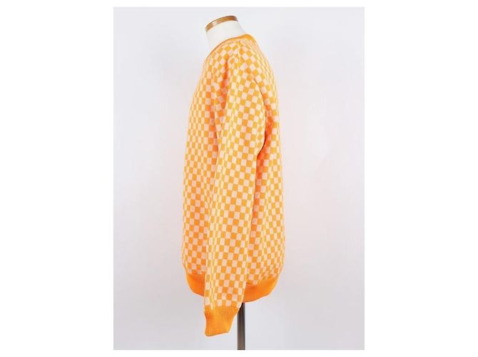 Louis Vuitton Damier Knit Pullover Orange - Ansicht 3