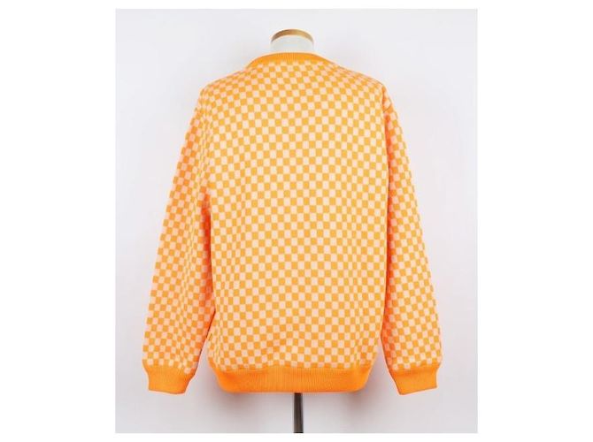 Louis Vuitton Damier Knit Pullover Orange - Ansicht 4