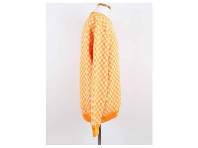 Louis Vuitton Damier Knit Pullover Orange - Ansicht 5