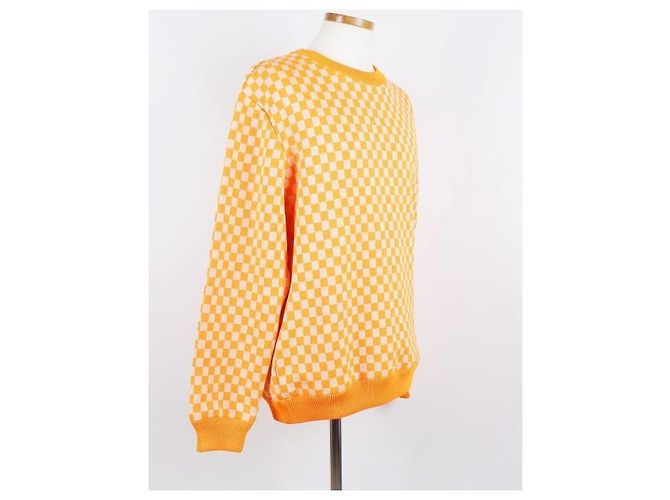 Louis Vuitton Damier Knit Pullover Orange - Ansicht 6