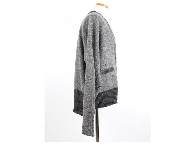 Thom Browne Mohair-Tweed-Wollcardigan - Ansicht 5