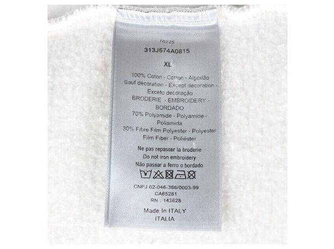 Dior Fleece-Sweatshirt mit besticktem Logo XL - Ansicht 16