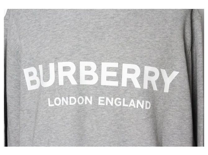 Burberry Logo Sweatshirt Grau - Ansicht 14