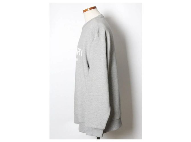 Burberry Logo Sweatshirt Grau - Ansicht 2