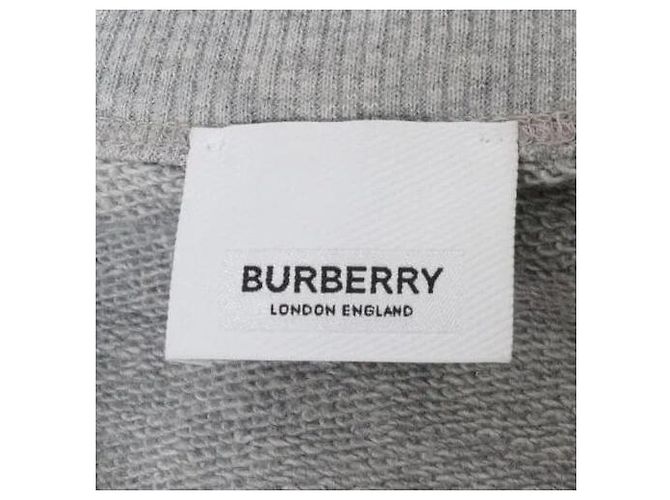 Burberry Logo Sweatshirt Grau - Ansicht 7
