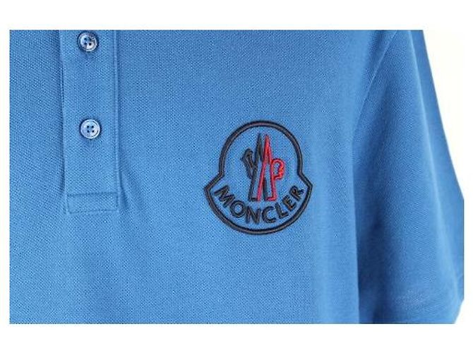 Moncler Polo-Shirt mit großem gesticktem Logo - Ansicht 3