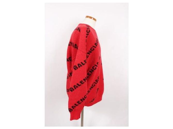 Balenciaga Multi-Logo Strickpullover - Ansicht 3