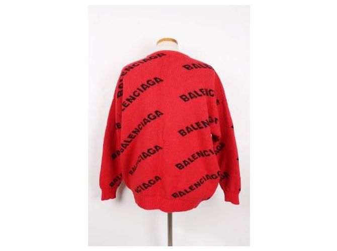 Balenciaga Multi-Logo Strickpullover - Ansicht 4