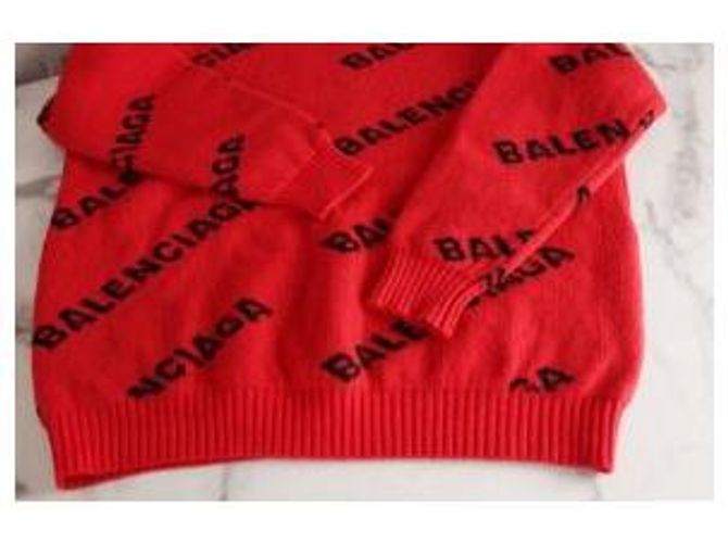 Balenciaga Multi-Logo Strickpullover - Ansicht 6