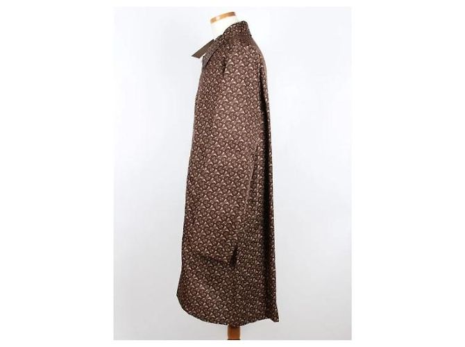 Cappotto Burberry Monogram Stripe Marrone - vista 3