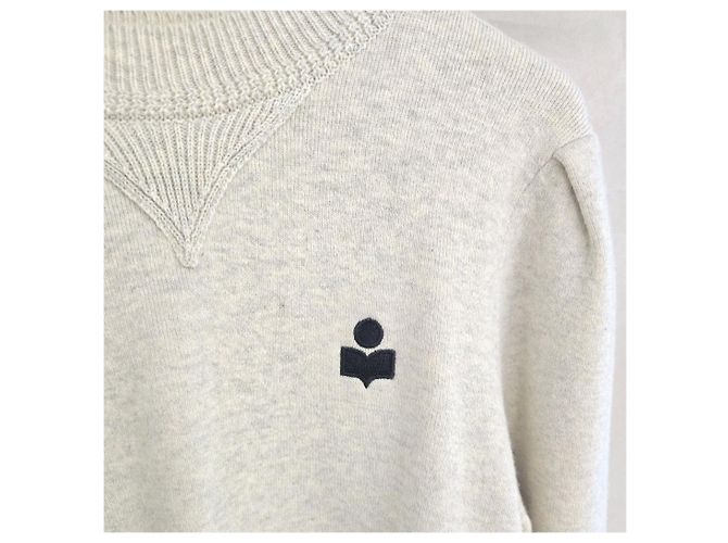 Isabel Marant Strickoberteil Creme - Ansicht 5