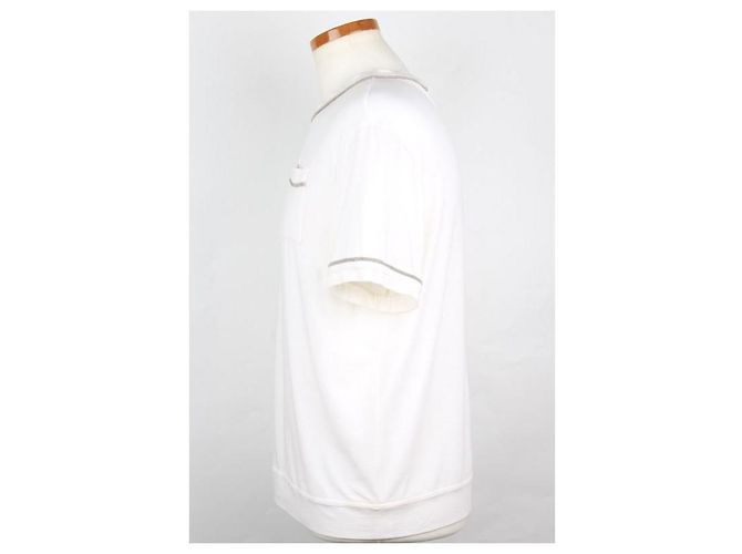 Brunello Cucinelli T-Shirt mit kurzen Ärmeln und Perlen - Ansicht 3