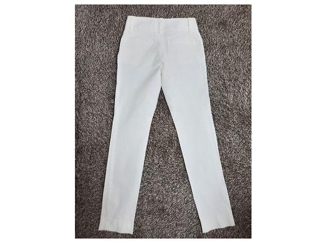 Dolce & Gabbana Pantalones vaqueros slim stretch para mujer Blanco - vista 3