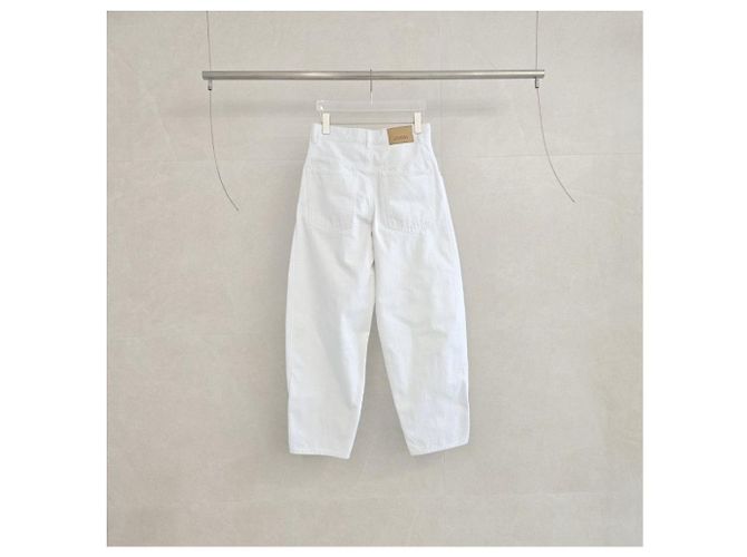 Isabel Marant Pantalones de denim blancos Bettan - vista 3