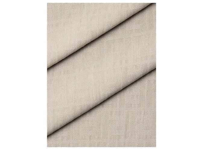 Fendi FF Schal Dove Grey Seide Wolle Kaschmir - Ansicht 5