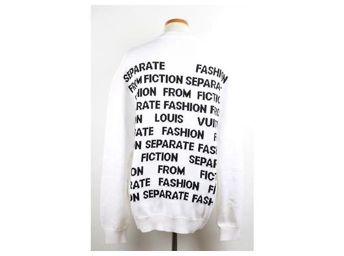 Louis Vuitton Limited Edition Strickpullover mit gestickten Buchstaben XXL - Ansicht 3