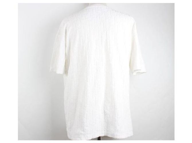 Dior Oblique Terry Cotton Short Sleeve White XL - Ansicht 5