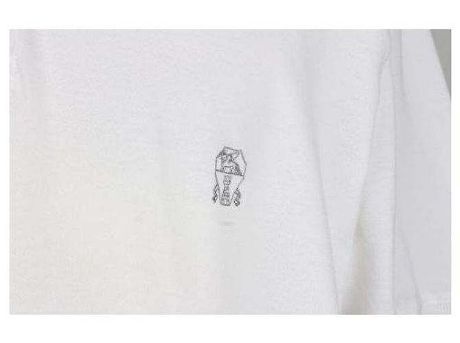 Brunello Cucinelli PK Kurzarm-Poloshirt mit besticktem Logo XL - Ansicht 6