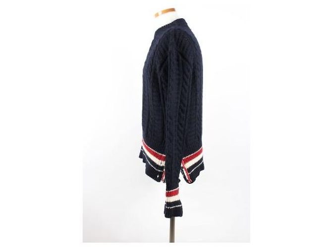 Thom Browne Donigal Cable RWB Knit - view 3