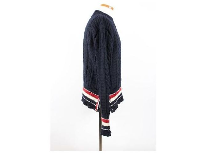 Thom Browne Donigal Cable RWB Knit - view 4