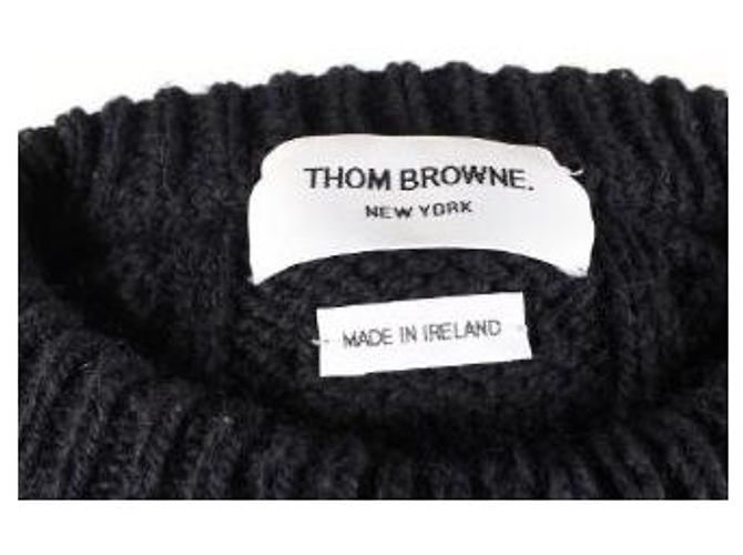 Thom Browne Donigal Cable RWB Knit - view 7