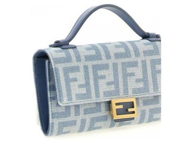 Fendi Cartera larga con cadena Baguette - vista 6