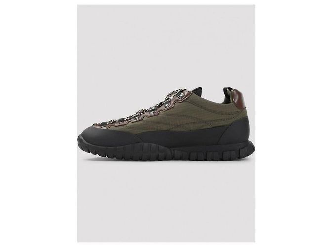 Miu Miu Sneaker aus Leder und technischem Material - Ansicht 5