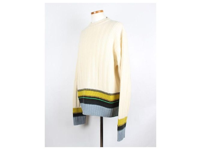 Hermès Kaschmir-Strickpullover mit Farbdetails - Ansicht 2