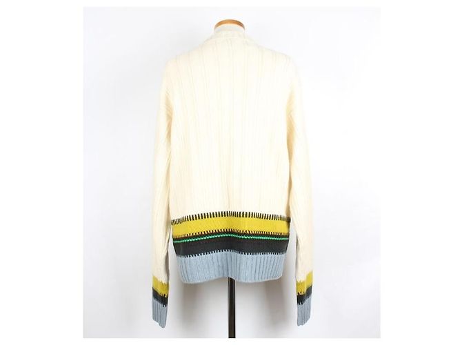 Hermès Kaschmir-Strickpullover mit Farbdetails - Ansicht 4