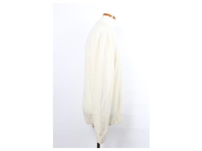 Hermès Leather Patch Wool Half-Zip Knit - view 4