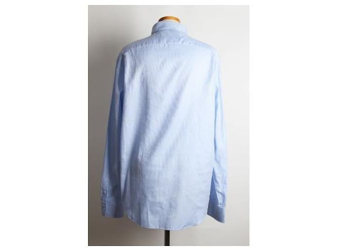 Louis Vuitton Camicia a righe Monogram Blue - vista 2