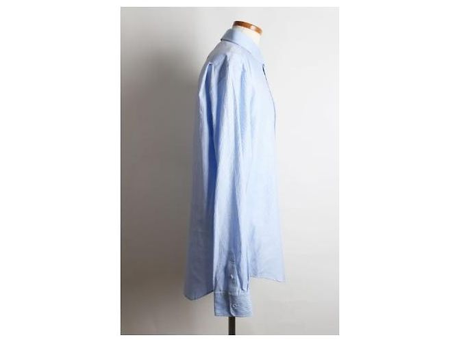 Louis Vuitton Camicia a righe Monogram Blue - vista 4