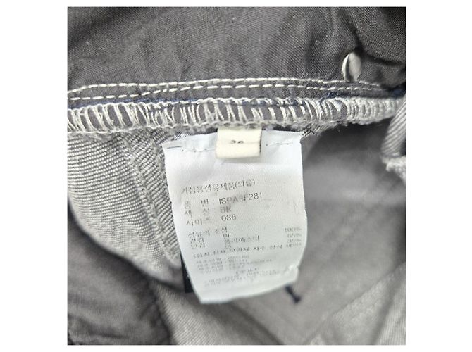 Isabel Marant Pantalones de denim Nilian Black Wash - vista 6