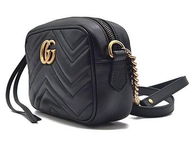Gucci Mini borsa a tracolla GG Marmont Matelassé - vista 2