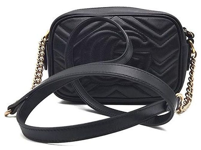 Gucci Mini borsa a tracolla GG Marmont Matelassé - vista 3
